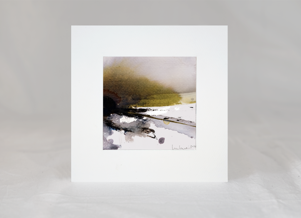 Fragment 08 - akvarel s paspartuom