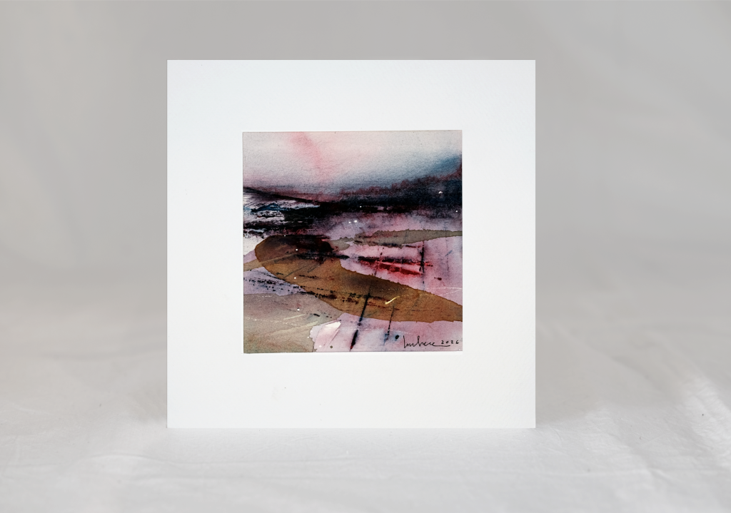 Fragment 06 - akvarel s paspartuom