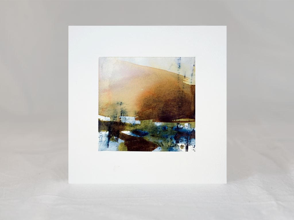 Fragment 03 - akvarel s paspartuom
